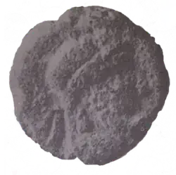 clay piece bearing a depiction of a king wearing a diadem and earring