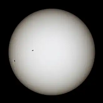 White ball of plasma