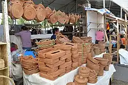 Pine needle baskets, Pátzcuaro, Mexico, 2016
