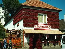 Tihanyi Paprikaház, a museum dedicated to paprika.