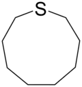 Structure of thionane