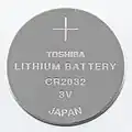 Coin cell Toshiba CR2032