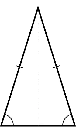 Isosceles triangle