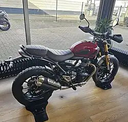 2023 Triumph Scrambler 400 X at Oberhausen, Germany