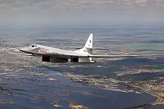 Tupolev Tu-160 strategic bomber