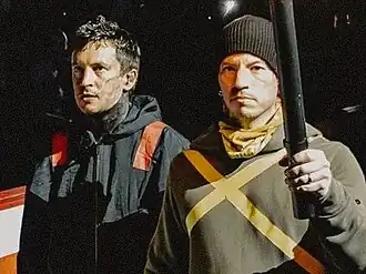 Joseph and Dun at Dublin during The Clancy World Tour in 2025