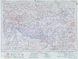 Map including Hohhot (labeled as KUEI-SUI) (AMS, 1963)