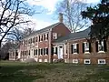 Sumner's headquarters, Chatham Manor, on Stafford Heights; Burnside observed the battle primarily from this location