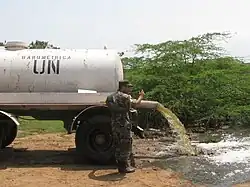 Dumping of sewage or fecal sludge from a UN camp into the Artibonite River is suspected to have started the spread of cholera after the Haiti earthquake in 2010, killing thousands.