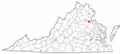 Fredericksburg map