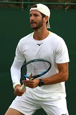Andrea Vavassori was part of the winning mixed doubles team in 2026.