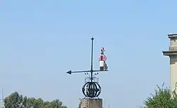 Tío Pepe weather vane in Jerez, Guinness world record of the largest weather vane that works