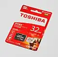 Toshiba microSD card