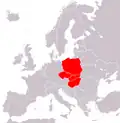 According to The Economist and Ronald Tiersky (2005), a strict definition of Central Europe means the Visegrád Group.[88][114]