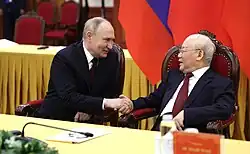 Nguyễn Phú Trọng and Vladimir Putin