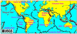Volcano map