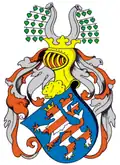Coat of arms of the Landgraviate of Thuringia (1265)