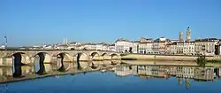 The river Saône in Mâcon