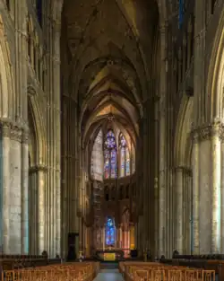 Interior of the cathedral