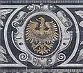 Thuringian palatine eagle, depicted in the Fürstenzug
