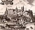 Wawel Hill in the 16th century