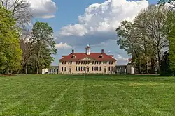 West Front of George Washington's Mount Vernon
