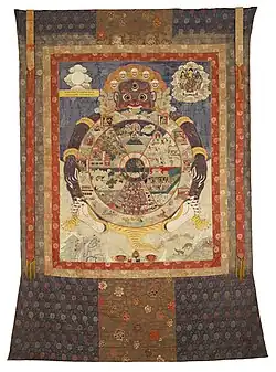 Wheel of Life, from about 1800, Birmingham Museum of Art