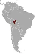 Map of range