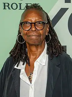 Photo of Whoopi Goldberg at the 63rd New York Film Festival on September 28, 2025.