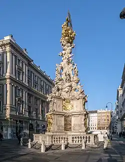 Plague Column, Vienna, by Matthias Rauchmiller and Johann Bernhard Fischer von Erlach, 1682 and 1694[190]