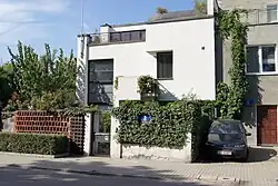 Stanisław Brukalski's villa with a roof terrace (1929) in Warsaw