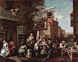 William Hogarth, Humours of an Election 1755
