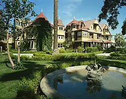 Winchester House and grounds