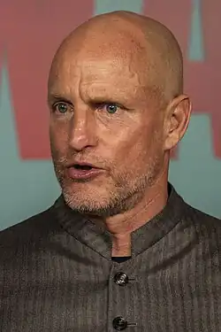 A cropped photograph of Woody Harrelson