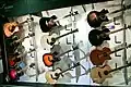 A collection of Yamaha Guitars