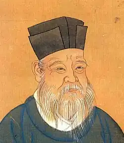 Depiction of Zhu Xi