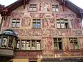 House zum Ritter&nbsp;[de] at Vordergasse 65, one of the listed houses