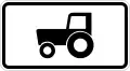 Farm & Powered Equipment (& Trailers) with less than 25&nbsp;km/h (16&nbsp;mph) top speed