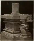 Nāga supporting waterspout of Yoni-Lingam, Yogyakarta Java, c. 9th century