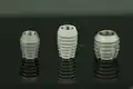Ultrashort Plateau Root Form (PRF) or "finned" dental implants used in regions that would otherwise require a sinus lift or bone graft.