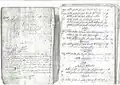 Rural chapter book of Dubašnica, 1820–1846