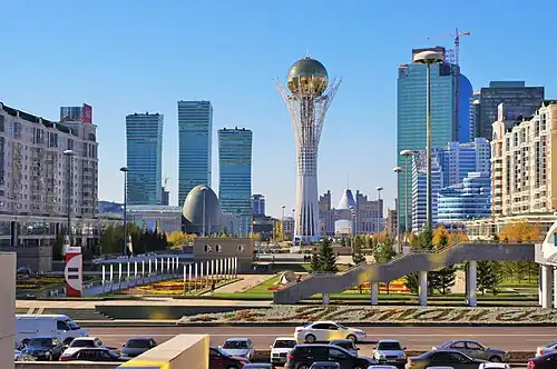 Central Downtown in Astana