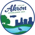 Official logo of Akron