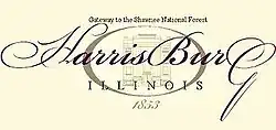 Official logo of Harrisburg, Illinois