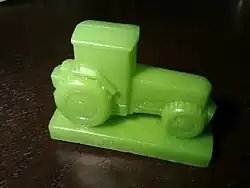 A tractor from a Mold-A-Rama