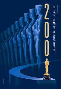 Official poster promoting the 73rd Academy Awards in 2001.