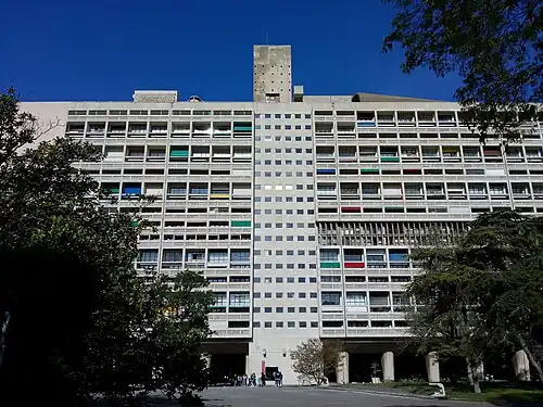 Unité d'habitation, Marseille by Le Corbusier (1947–52)